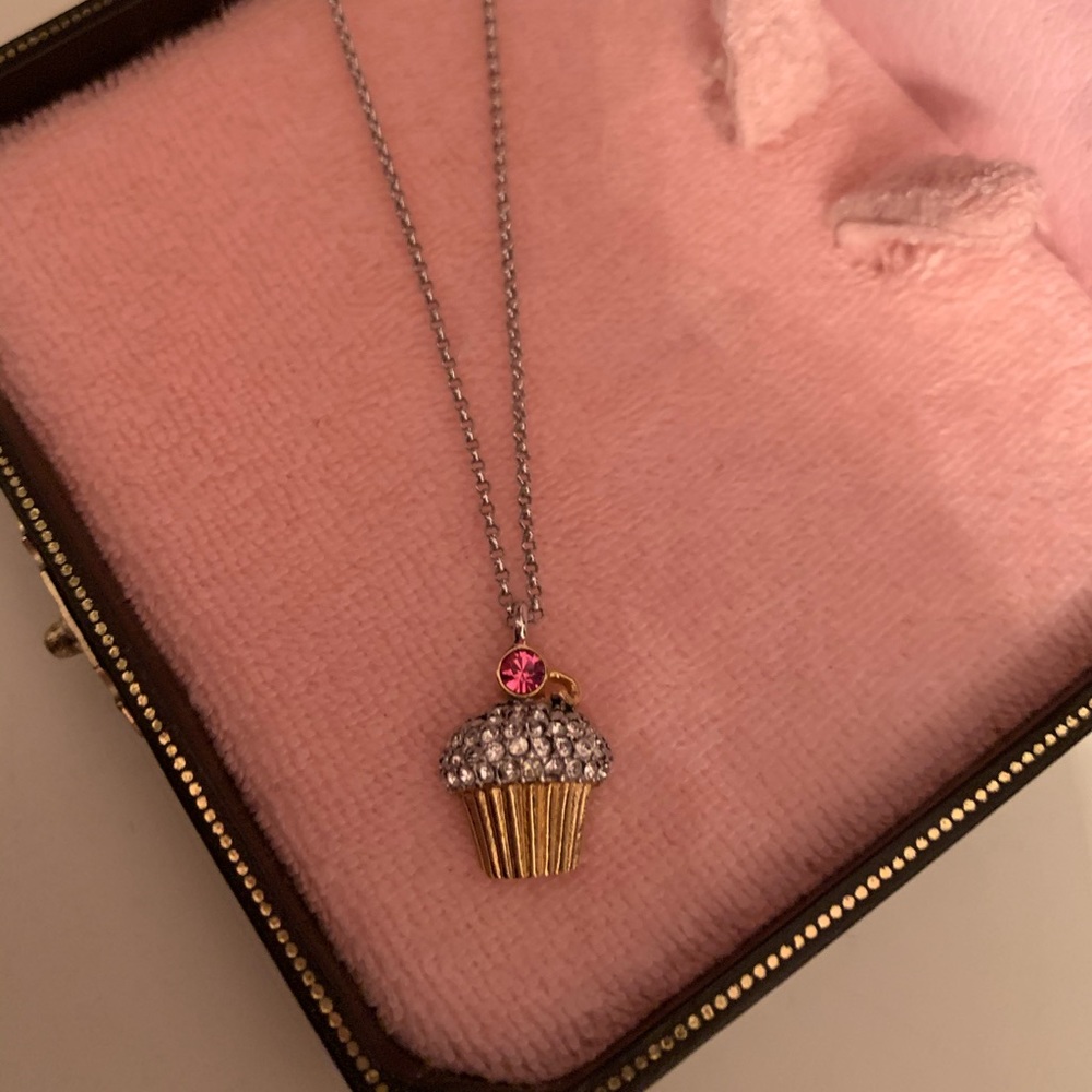 Juicy Couture cupcake necklace